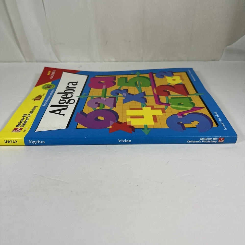 Algebra Math By McGraw Hill The 100+ Series Unused